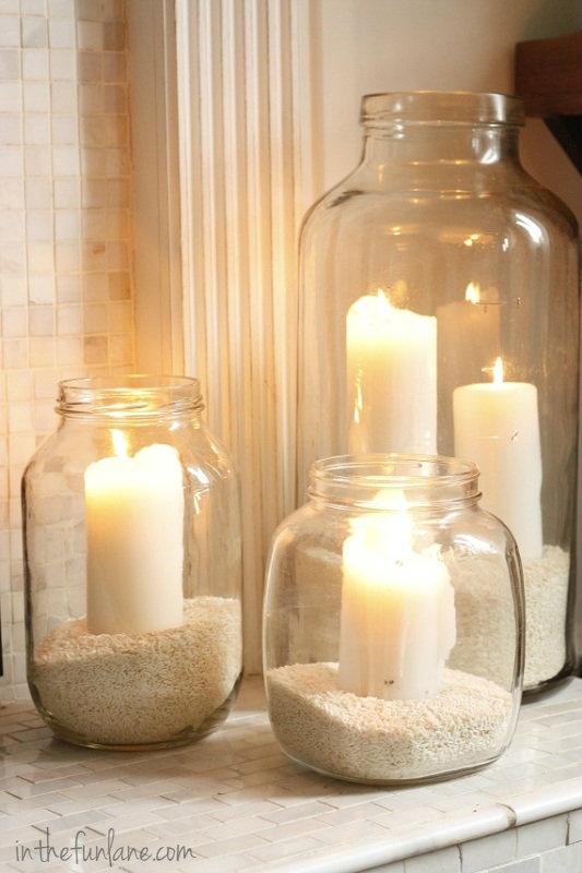 outdoor lighting on patio.