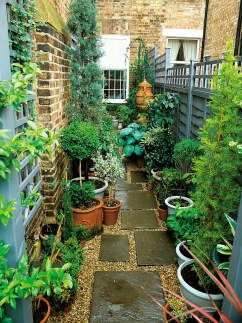 Don’t just stand there. Do something with that side entrance/teeny yard/awkward passageway.