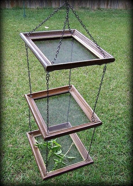 herb drying racks made from frames and screen