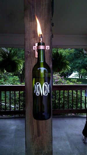 wine bottle torch