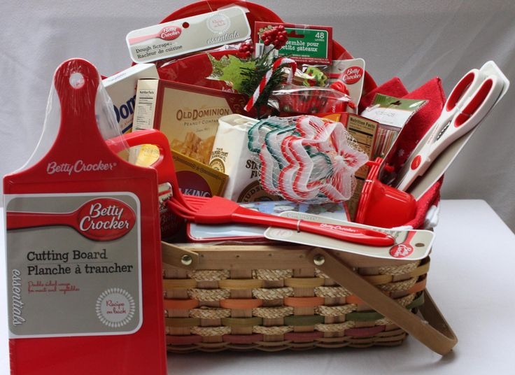 Dollar store has Betty Crocker Kitchen tools-put them together for an awesome shower gift.