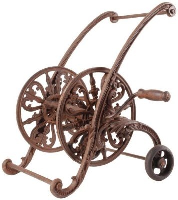 ornamental garden hose holder
