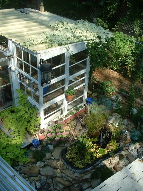 another awesome recycled greenhouse