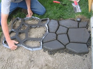 Cobblestone path…I’ve tried this and it works great.
