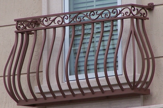 faux window balcony