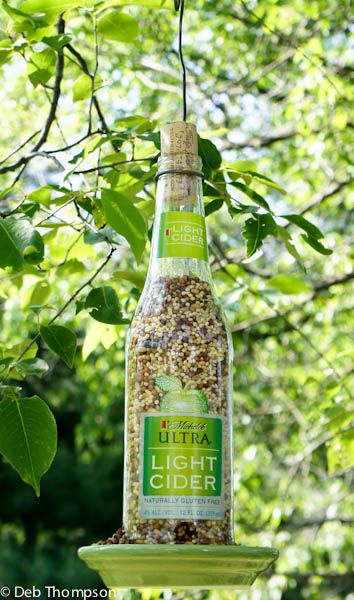 Bottle  Bird Feeder DIY
