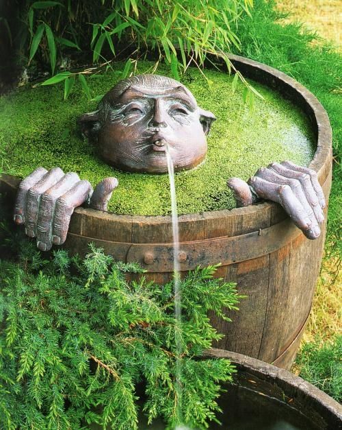 Playful Garden Fountain