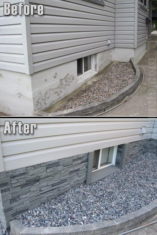 Get rid of that ugly, concrete wall