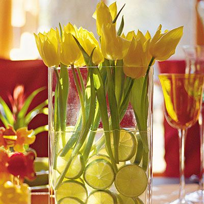 DIY:: Dramatic & Colorful Spring & Summer Centerpiece Ideas