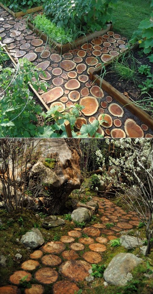 How to build a log pathway