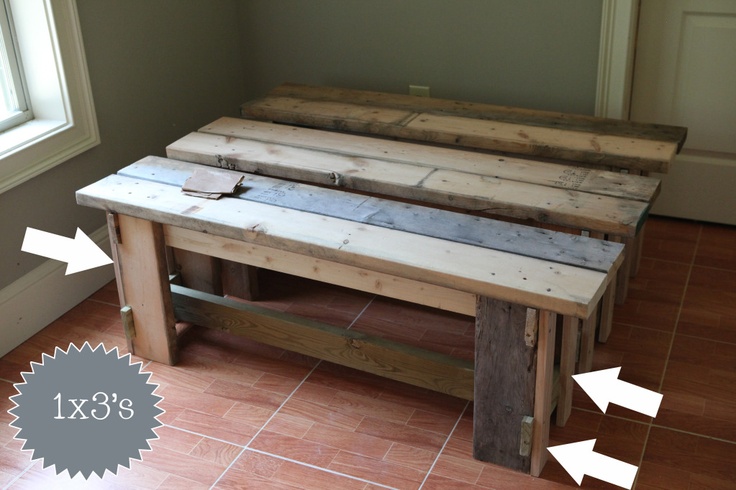 DIY Bench tutorial
