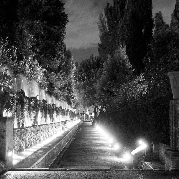 Villa D’Este: Voglio visitare questa fontana a Tivoli, Italia…