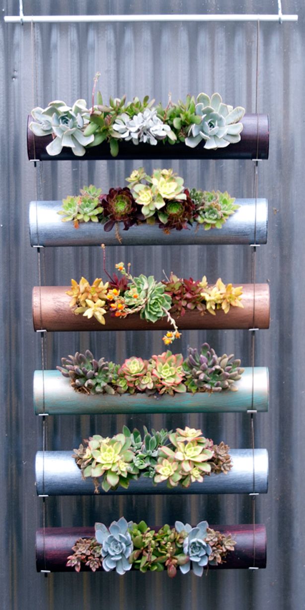 Cool vertical planters