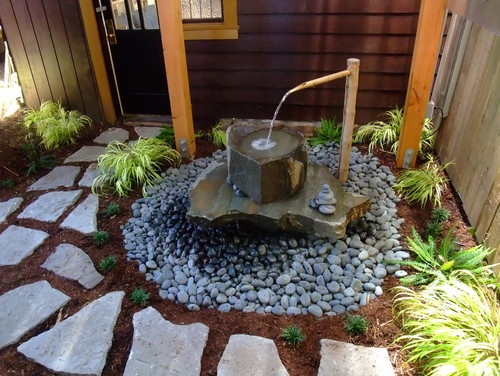 Asian Spaces Front Entry Design, Pictures, Remodel, Decor and Ideas