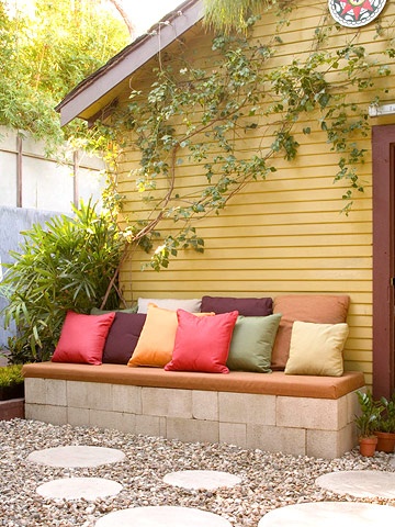 great outdoor bench
