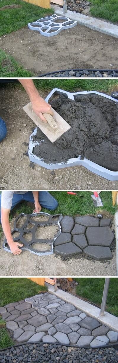 The best way to make cobblestone path