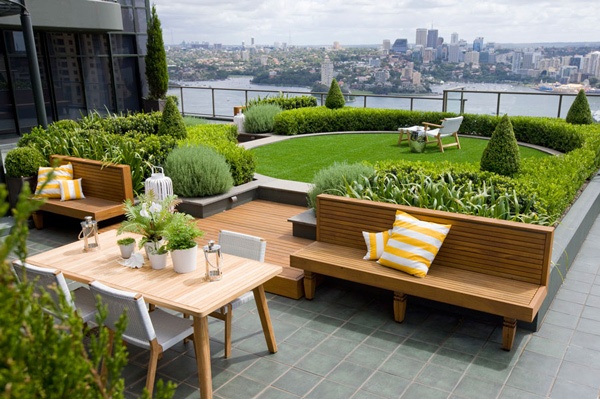 Stunning Roof Garden