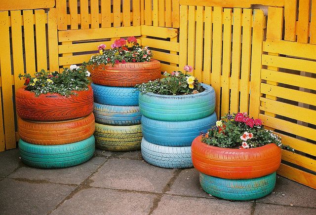 Another use for Tires!