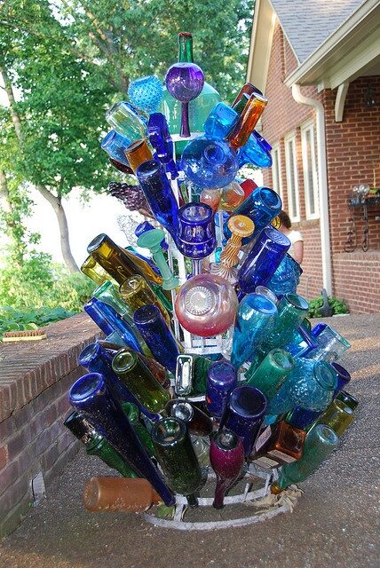 patio bottle tree by goadk123 (Karen)