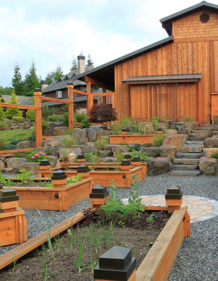Raised beds