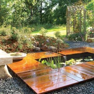 How to Build a Garden Pond and Deck