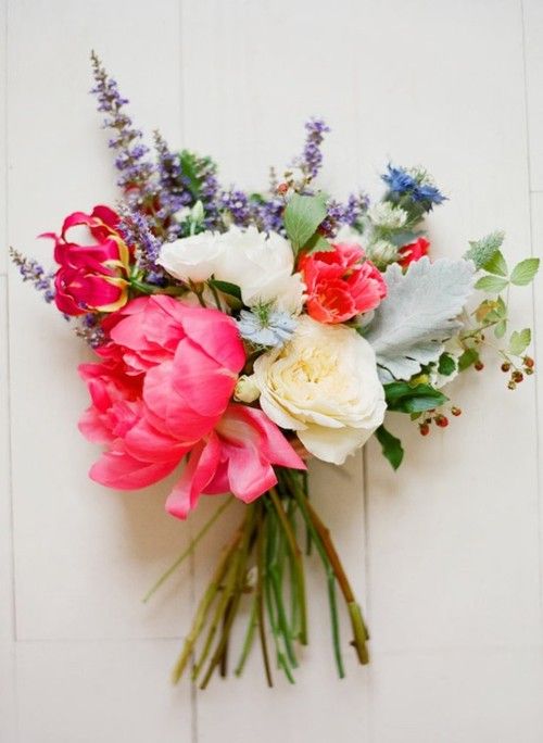 bouquet…slightly wildflower, I just picked these look….pretty