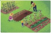 Gardening Calendar – put in your zip code  they give you dates to start seedlings/planting.