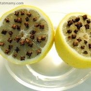 Keep wasps and bees away this summer. Put about 10 cloves in 1/2 a lemon and set out. They do not like the scent.  For Outdoor gatherings.