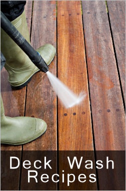 5 Simple Deck Wash Recipes & Tips