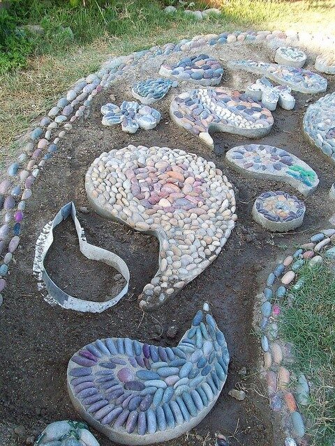 Pebble Mosaic walkway