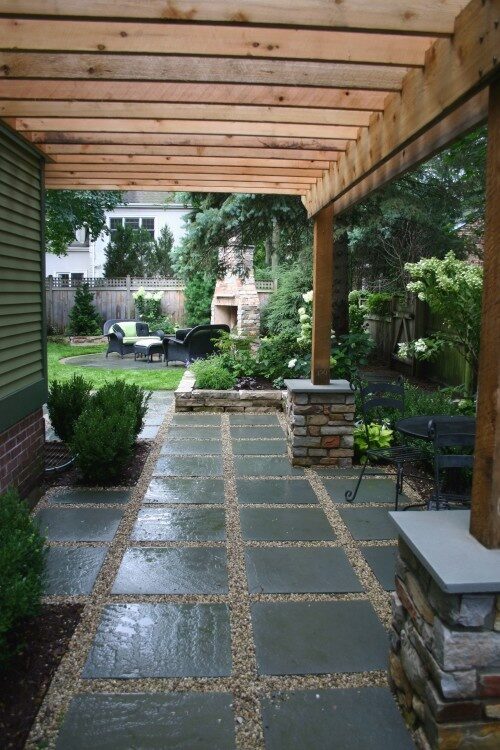 What a gorgeous backyard!  This has some great ideas for  desgin