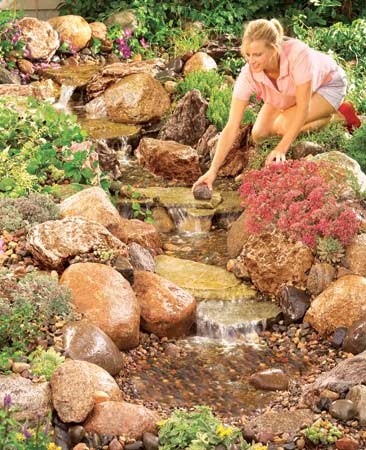 Build a Backyard Waterfall and Stream – Step by Step | The Family Handyman