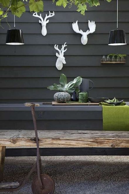 Wintertuin in Scandinavische stijl