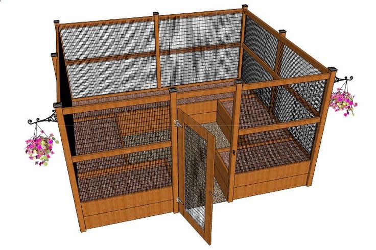 Critter-proof raised garden bed! This would be so nice…but expensive!