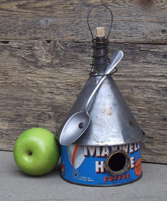 I WANT TO MAKE THIS: 20 BIRDHOUSES CREATED FROM UNUSUAL OBJECTS