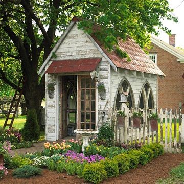 Cool garden shed