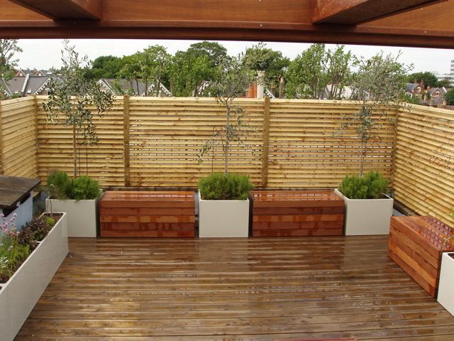 Back garden landscaping in London