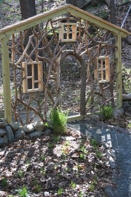 Enchanting garden entrance ~ Garden in the Woods