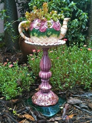 Repurposed planter