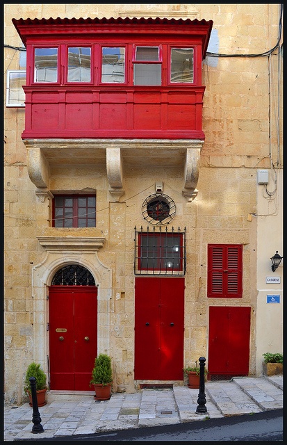 Red House – Valletta, Malta (by albireo2006 via Flickr)  Love this much!!!