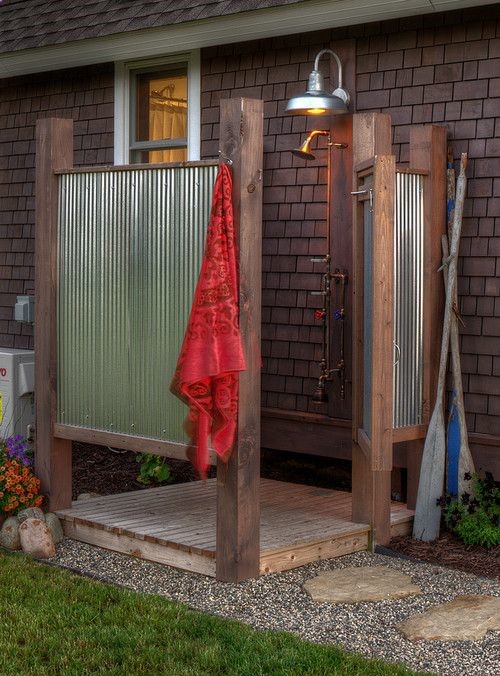 Outdoor shower
