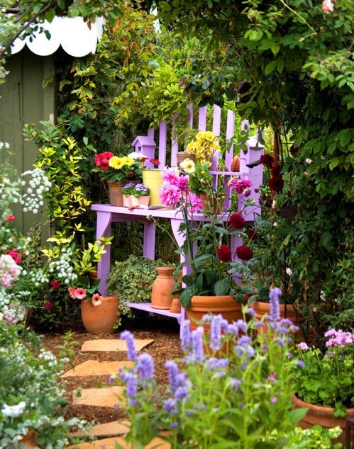 pretty garden