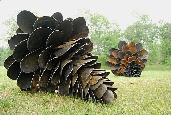 Old Shovel garden sculptures……