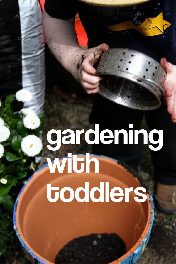 Tips for Gardening with Toddlers!