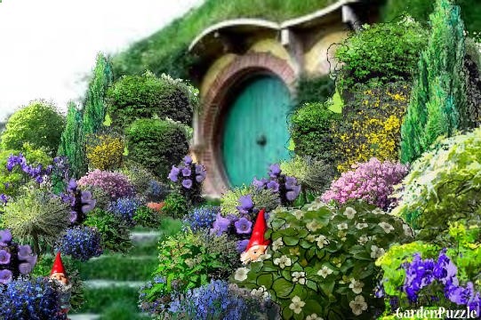 The Hobbit House Garden plants