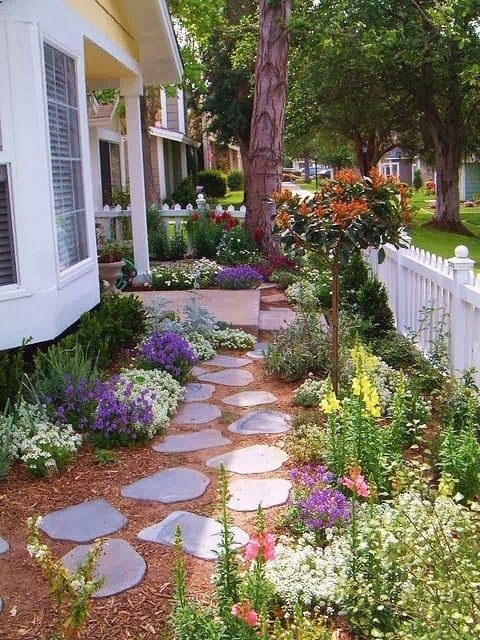 Pretty Walk Way Garden