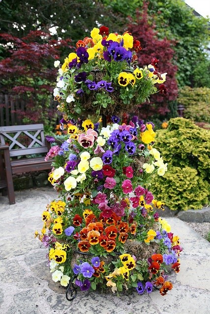 pansy tower. love this.
