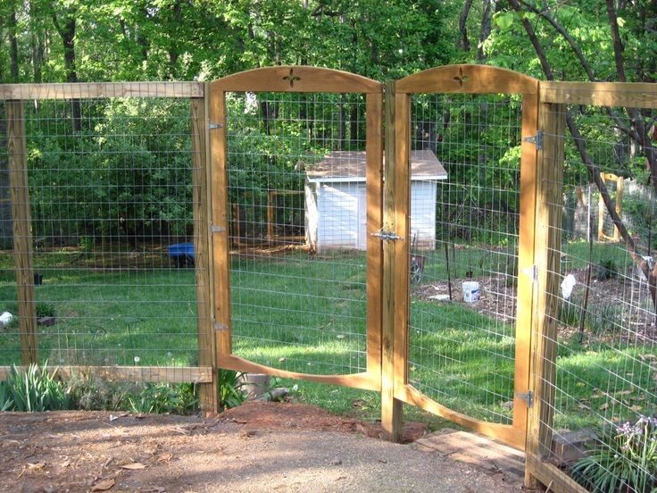 garden fencing for deer | … Trellis Rustic Fencing Grape  Kiwi Arbor Deer Fence Gate Deer Fencing