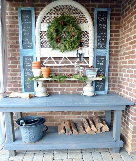 Potting bench