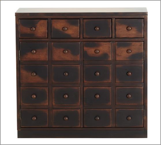 Andover Cabinet – Weathered Walnut finish | Pottery Barn